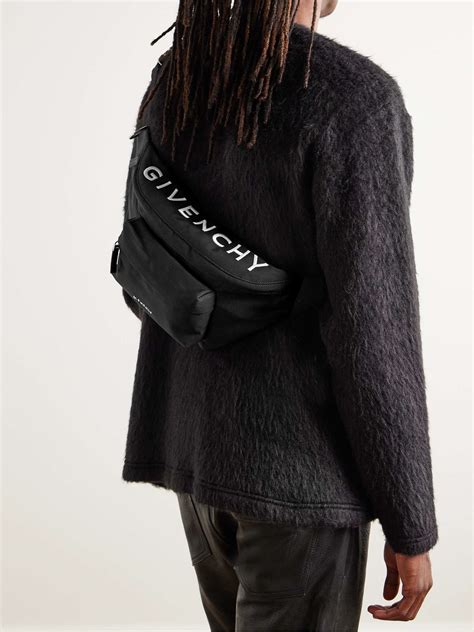 givenchy essential logo-embossed belt bag|Shop Givenchy Essential U Belt Bag .